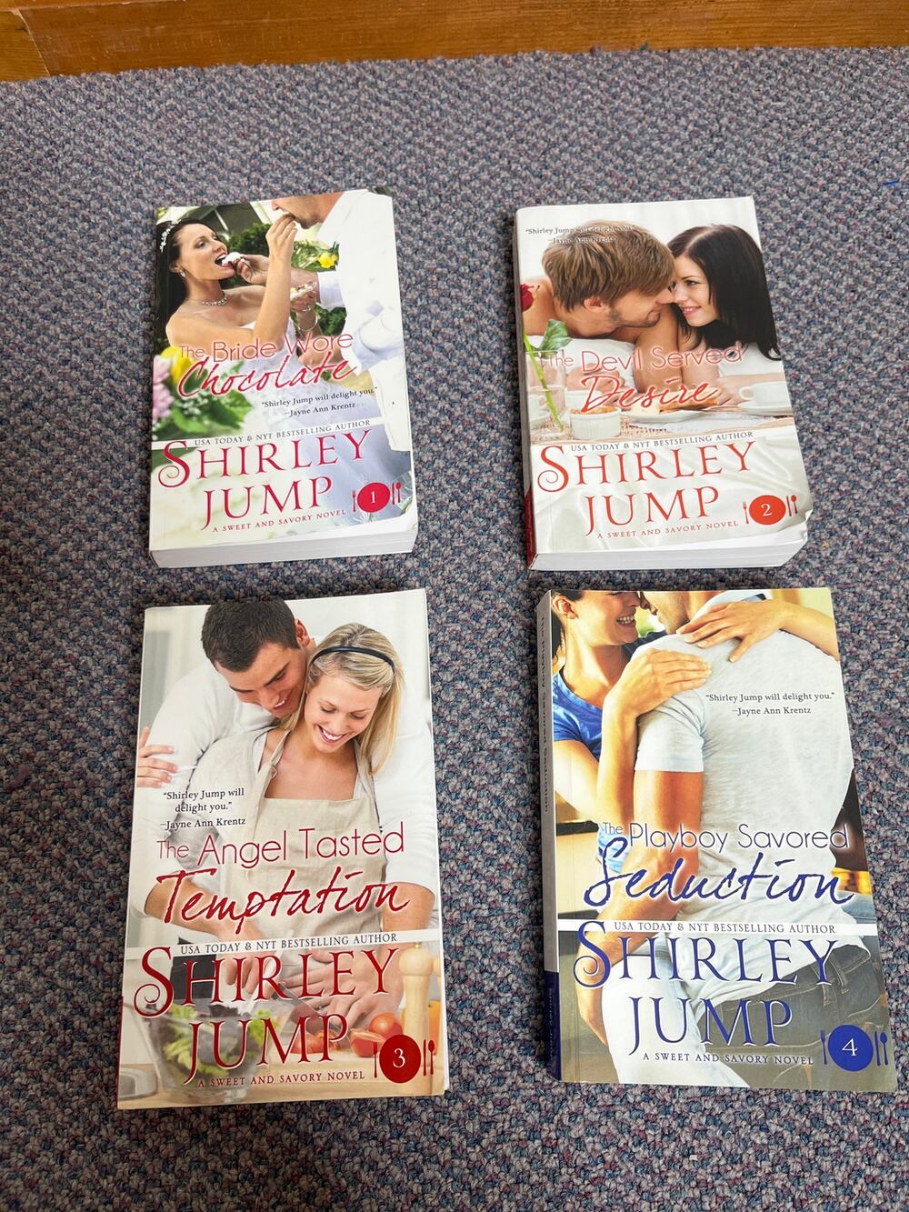 Shirley Jump Sweet and Savory Novels 1 to 4